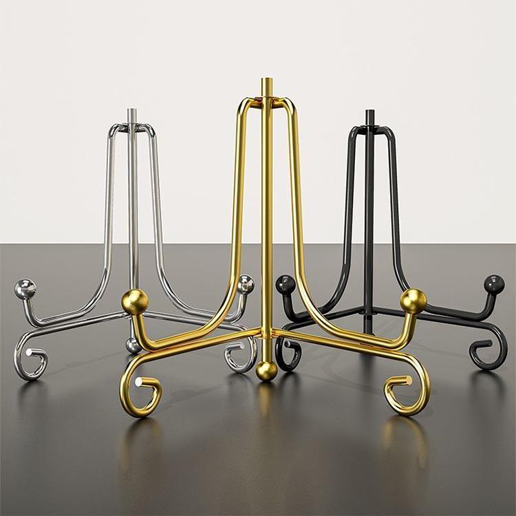 時計 スタンド 掛け時計 スタンド 置き時計 折りたたみ アイアン 皿たて 皿立て 写真立て 本立て 絵本 額絵 展示 ディスプレイスタンド 飾り台 |  | 04