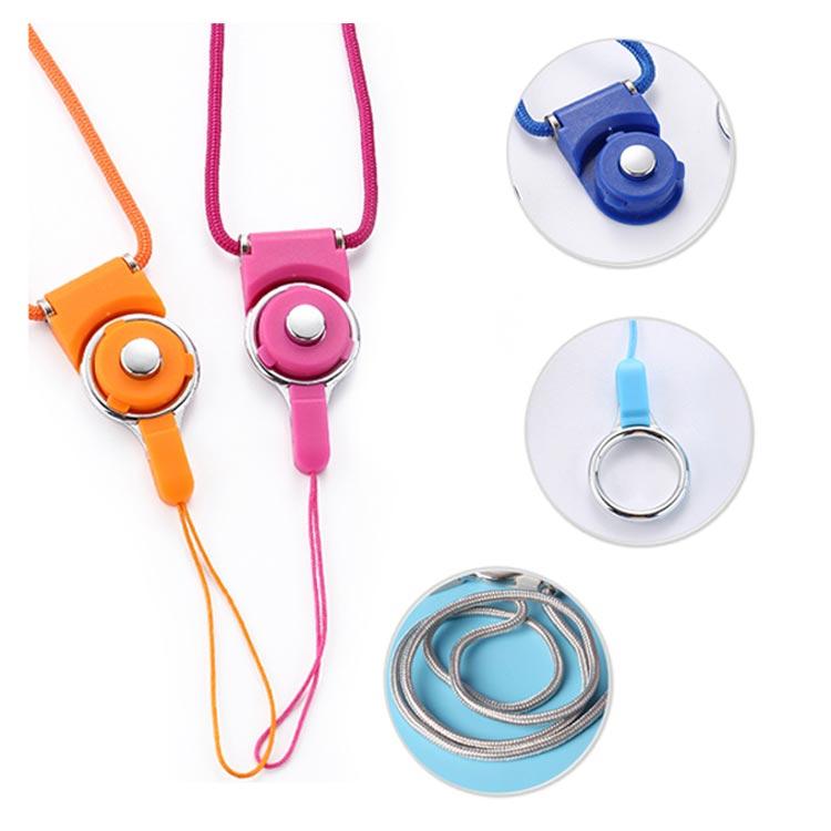 スマホ用ネックストラップ 耐久性 落下防止 2WAY 脱着簡単 使いやすい 便利 カラビナスマホ 鍵用ストラップ カラフル 可愛い 新作 |  | 17