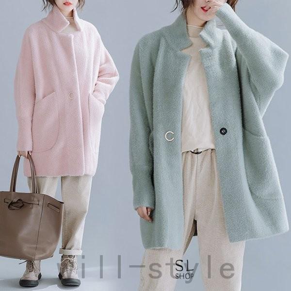 保存版 コートレディースムートンコートミディアム丈羽織アウター暖かい長袖秋冬大人可愛い 海外正規品 Www Mesquita Rj Gov Br