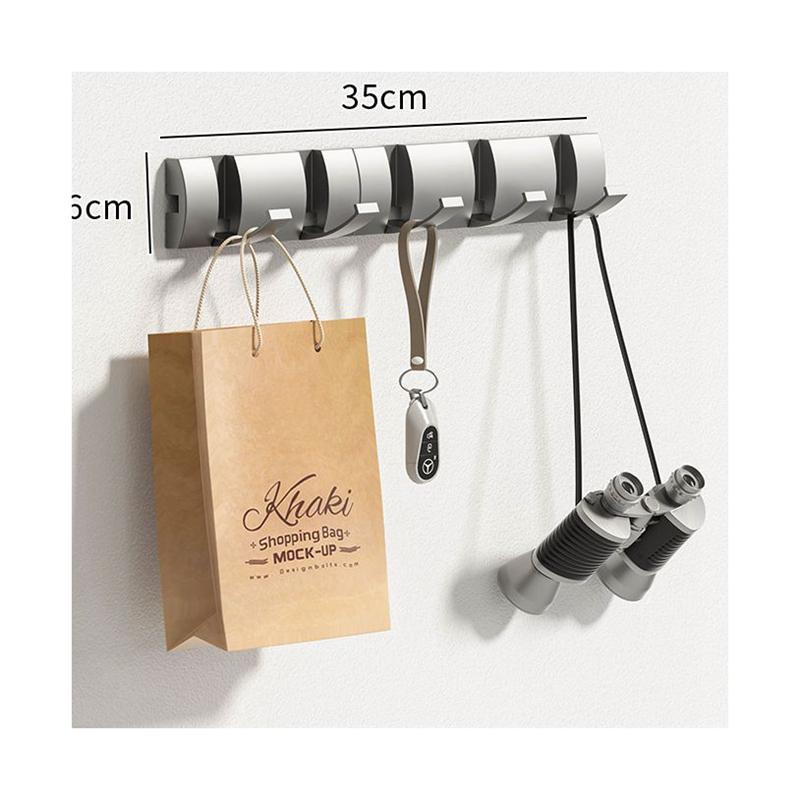 コートハンガー コート掛け 玄関 壁掛けフック ハンガーフック フリップフック 洋服掛け コートハンガー 5連フック ウォールシェルフ 壁掛け 便利 |  | 09