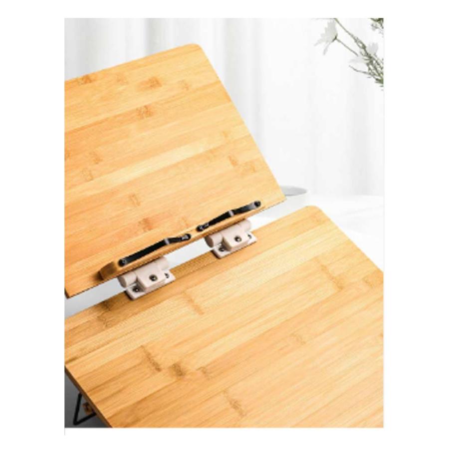 学習台 竹製 ブックスタンド 本立て 6段階角度調節 読書スタンド イージー ライティング ボード お絵描き iPad PCスタンド 楽譜 料理本スタ |  | 10