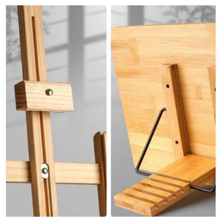 学習台 竹製 ブックスタンド 本立て 6段階角度調節 読書スタンド イージー ライティング ボード お絵描き iPad PCスタンド 楽譜 料理本スタ |  | 11
