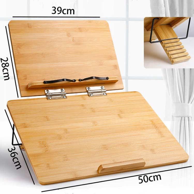 学習台 竹製 ブックスタンド 本立て 6段階角度調節 読書スタンド イージー ライティング ボード お絵描き iPad PCスタンド 楽譜 料理本スタ |  | 04