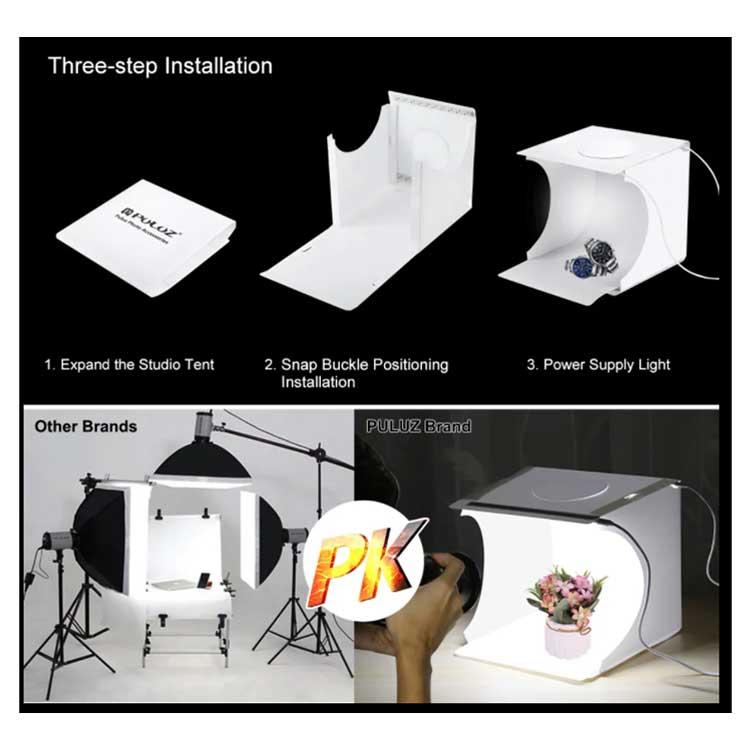 撮影ボックス 撮影ブース 6色背景 ledライト 撮影スタジオ 撮影 写真 簡易 スタジオボックス フォトスタジオ 写真撮影 スマホ 物撮り 撮影照明 |  | 07