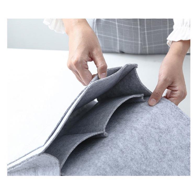 ソファーサイドポケット ソファー掛け袋 ベッドサイドポケット 吊り下げ ベッドサイド 掛け袋 デスクサイドポケット フェルト 収納ポケット 仕分け 整 |  | 12