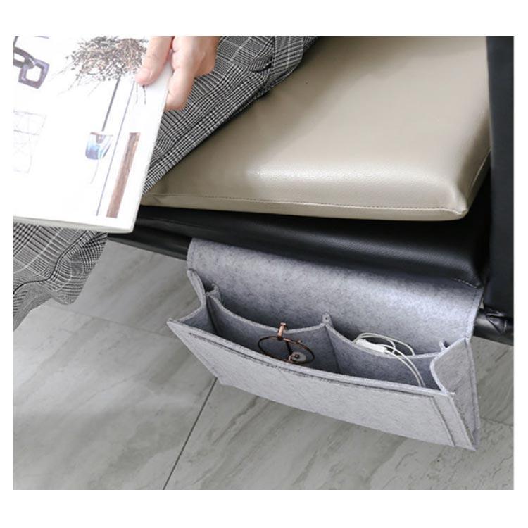 ソファーサイドポケット ソファー掛け袋 ベッドサイドポケット 吊り下げ ベッドサイド 掛け袋 デスクサイドポケット フェルト 収納ポケット 仕分け 整 |  | 09