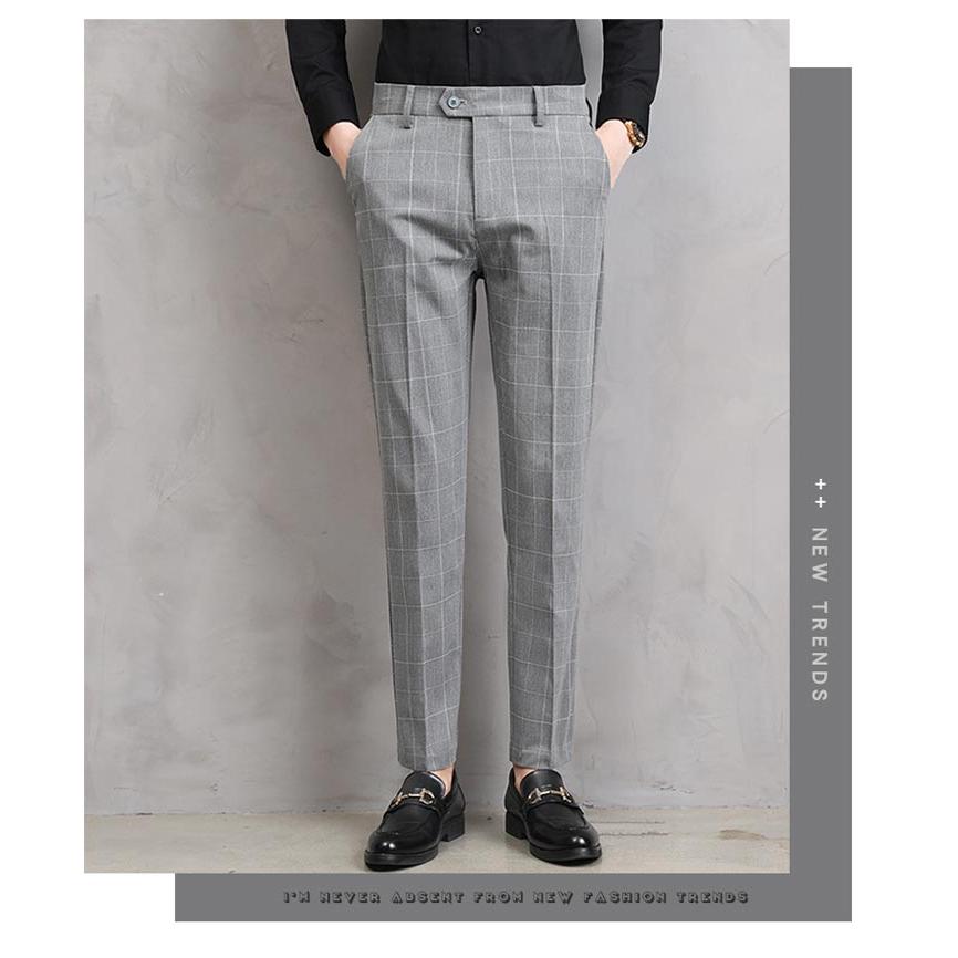 スラックス パンツ チェック柄 メンズ ノータック スラックスパンツ 春夏 テーパードパンツ ズボン ビジネスパンツ 洗える 細身 スリム ビジネス |  | 13