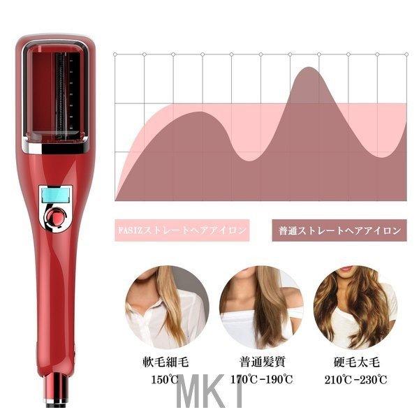 人気商品 ヘアアイロン ストレート・枝毛切り両用 枝毛除去 切れ毛 枝