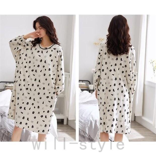 新しく着き 気持ちいい 薄手 ワンピース パジャマ 超可愛い ガウン レディース ネグリジェ 春 カジュアル 部屋着 秋 ネグリジェ サイズ M Www We Job Com