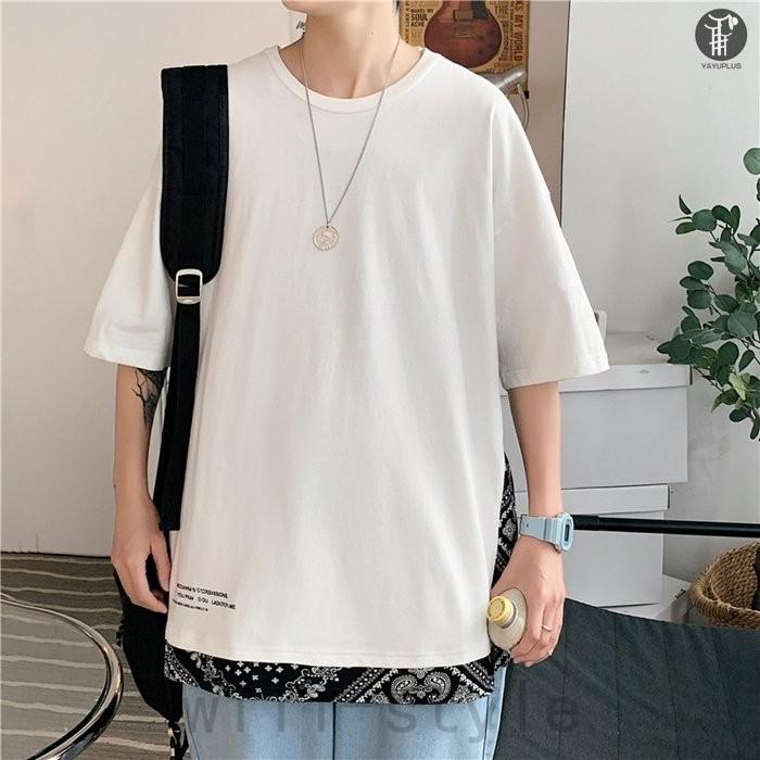 Tシャツ 重ね着風 半袖 ペイズリー柄 レイヤード風 メンズ サイドスリット バンダナ柄 切り替え 肩落ち ルーズ ゆったり ビッグシルエット 夏 代引不可 :will806-bvegubwq:Will Style - 通販 - Yahoo!ショッピング Tシャツ 重ね着風 半袖 ペイズリー柄 レイヤード風 メンズ サイドスリット バンダナ柄 切り替え 肩落ち ルーズ ゆったり ビッグシルエット 夏 代引不可 :will806-bvegubwq:Will Style - 通販 - Yahoo!ショッピング
