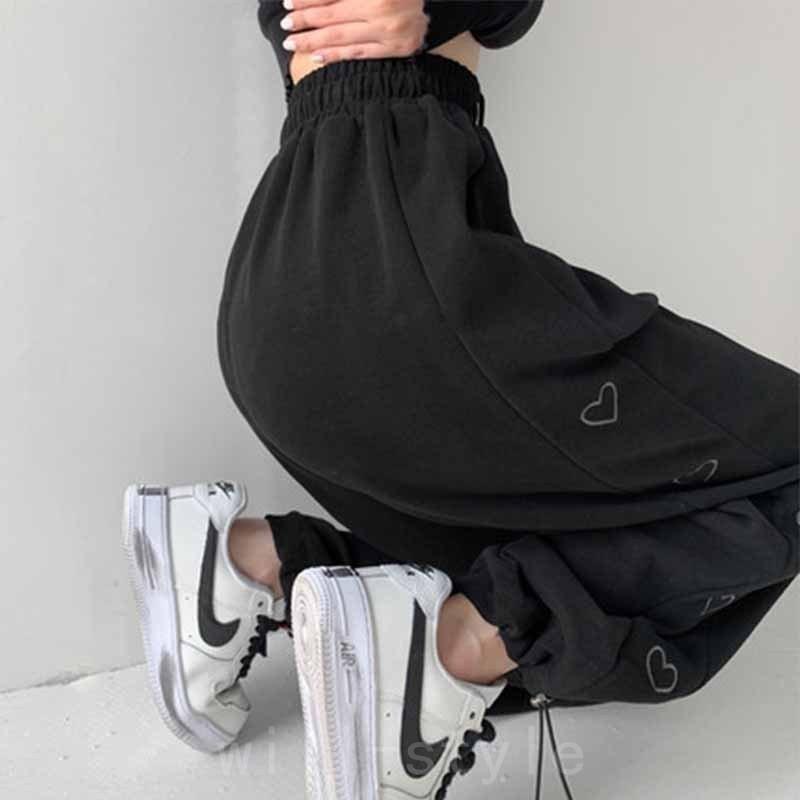 春夏新作モデル カーゴパンツ レディース ワイドパンツ 原宿 韓国ファッション ハイウエスト ロングパンツ ボトムス ヒップホップ ダンス衣装 ストリート系 カジュアル 団体服