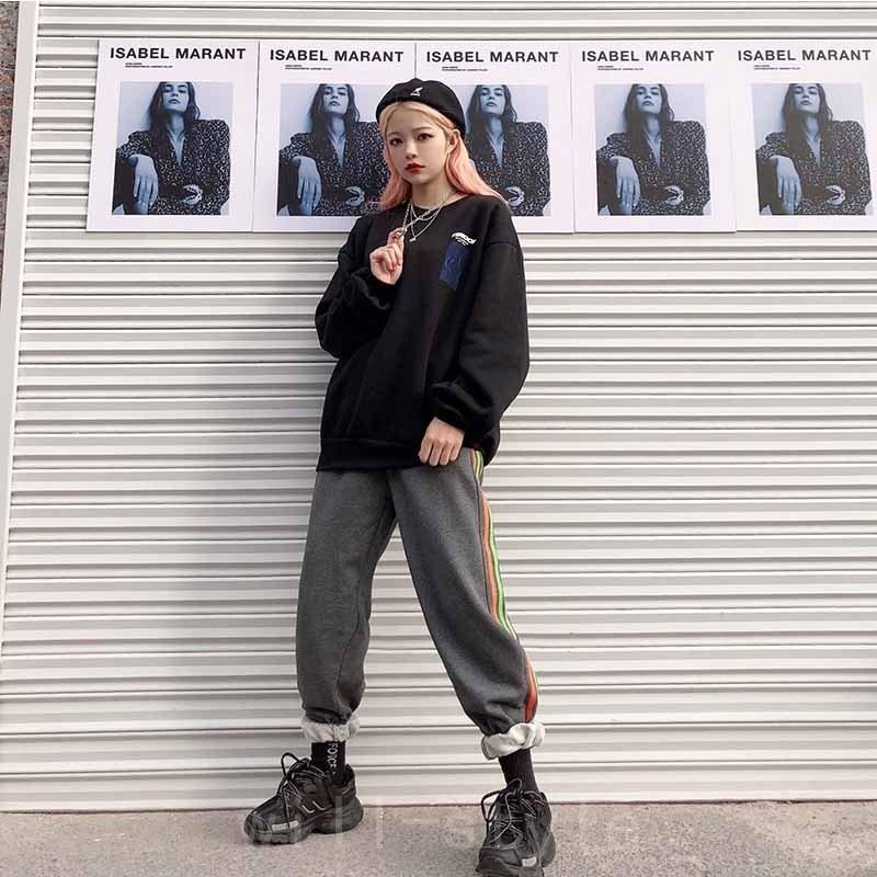 カーゴパンツ レディース ワイドパンツ 原宿 韓国ファッション ハイウエスト ロングパンツ ボトムス ヒップホップ ダンス衣装 ストリート系 カジュアル 団体服 Will0 L44jrjin Will Style 通販 Yahoo ショッピング