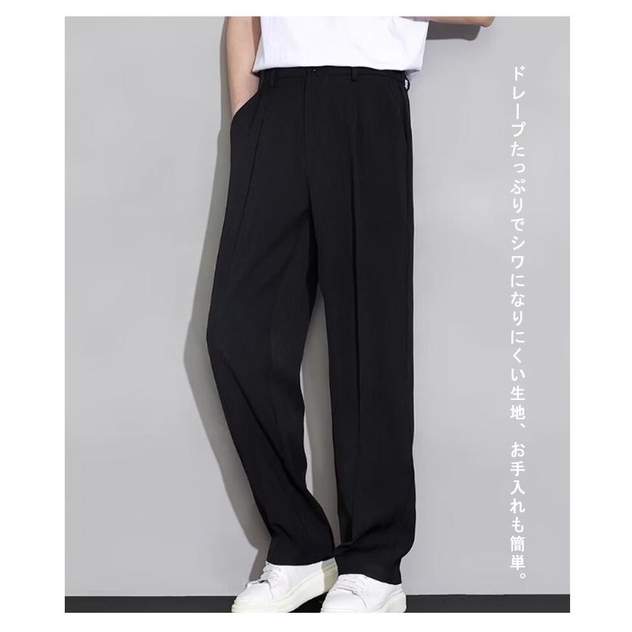 スラックス ビジネスパンツ アイスシルクパンツ 大きいサイズ 夏パンツ メンズ ゴルフパンツ 涼しい チノパン 清涼 涼感 ズボン 送料無料 ゴルフウ |  | 10