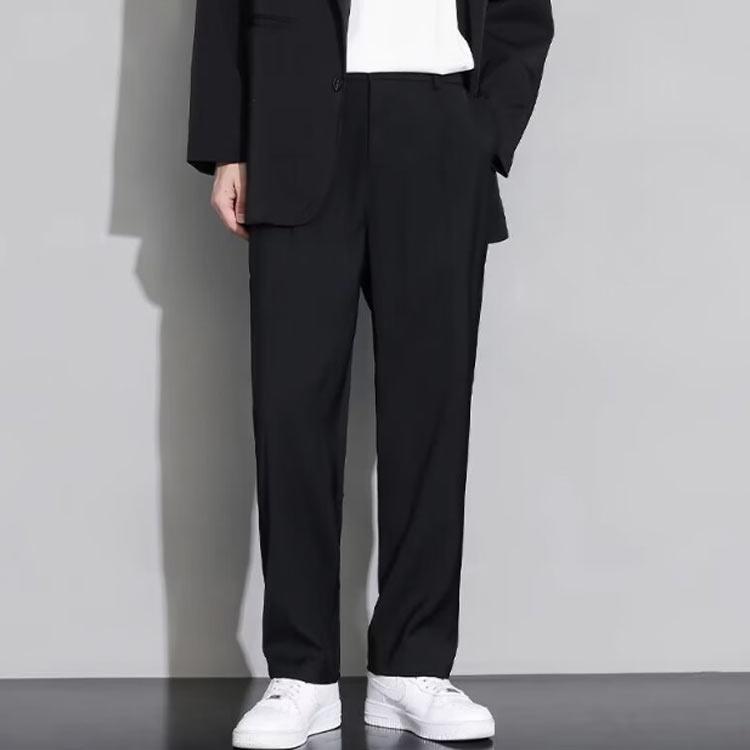 スラックス ビジネスパンツ アイスシルクパンツ 大きいサイズ 夏パンツ メンズ ゴルフパンツ 涼しい チノパン 清涼 涼感 ズボン 送料無料 ゴルフウ |  | 01