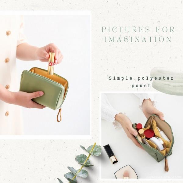 ポーチ 化粧ポーチ ミニポーチ コスメポーチ メイクポーチ マルチポーチ マルチケース おしゃれ 撥水 |  | 10