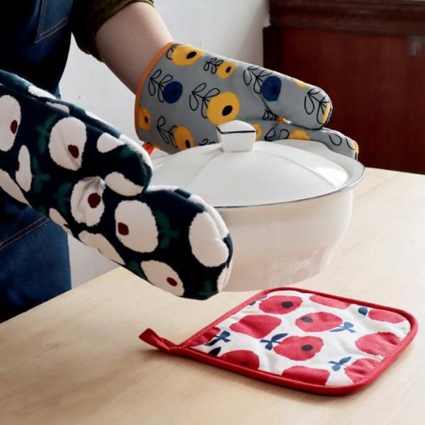 鍋つかみ 北欧 ミトン 耐熱 キッチンミトン キッチン用品 布 可愛い おしゃれ 片手 |  | 11