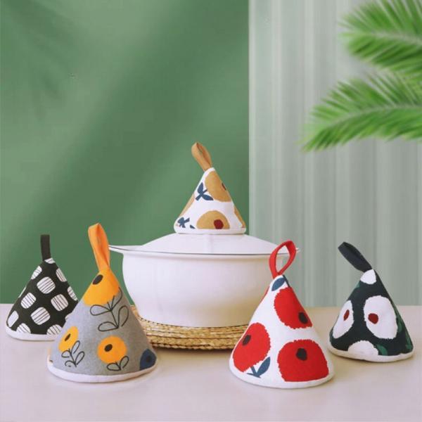 鍋つかみ 三角 ミトン おしゃれ 耐熱 ストウブ かわいい なべつかみ 三角鍋つかみ オーブンミトン 厚手 |  | 10