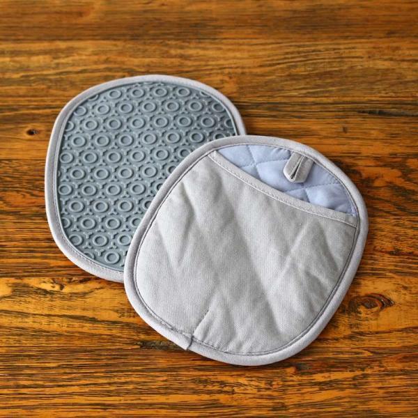 鍋つかみ 鍋敷き おしゃれ ミトン シリコン かわいい 耐熱 ポットマット なべつかみ 鍋掴み 布 鍋置き |  | 10