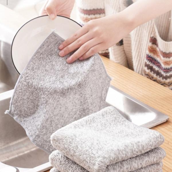 ふきん キッチンクロス 台ふきん 布巾 食器 吸水 速乾 食器拭き 水切り 油汚れ マイクロファイバー 台拭き |  | 10