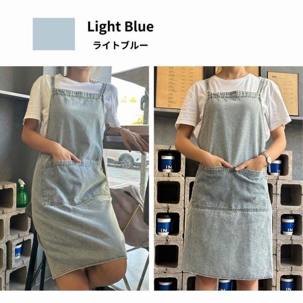 エプロン おしゃれ 大きいサイズ 保育士 メンズ レディース デニムエプロン かわいい ワークエプロン |  | 10