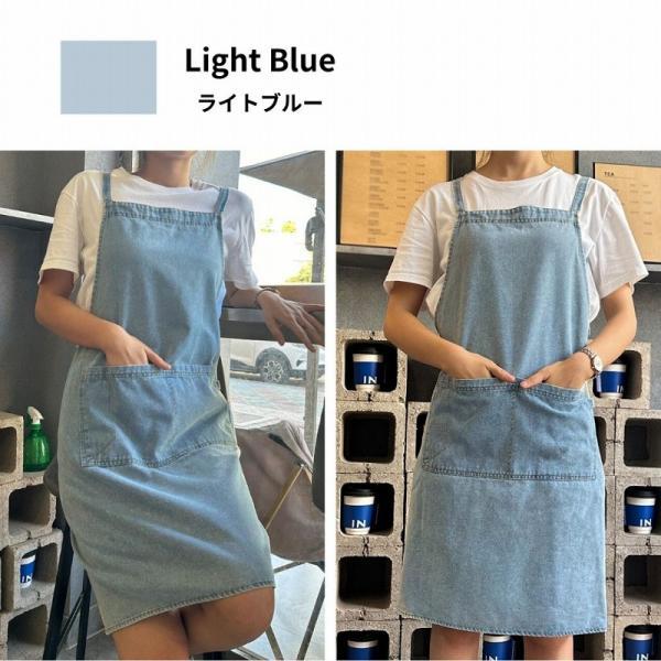 エプロン おしゃれ 大きいサイズ 保育士 メンズ レディース デニムエプロン かわいい ワークエプロン |  | 10