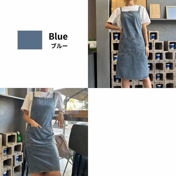 エプロン おしゃれ 大きいサイズ 保育士 メンズ レディース デニムエプロン かわいい ワークエプロン |  | 11