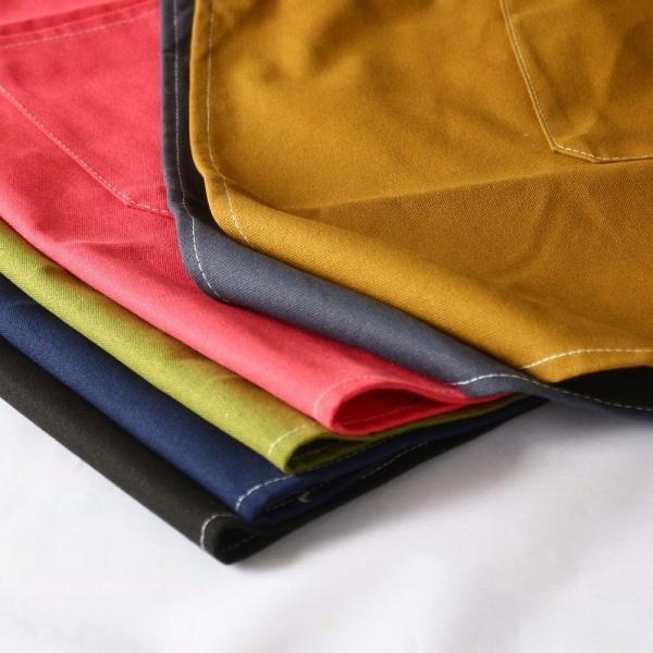 エプロン おしゃれ ワークエプロン 保育士 黒 かわいい メンズ レディース 作業用 バッククロスエプロン |  | 03