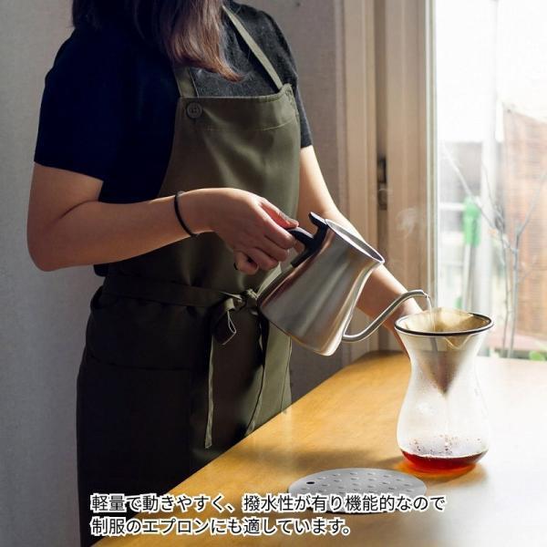 エプロン おしゃれ 保育士 メンズ レディース 防水エプロン おしゃれエプロン 黒 かわいい 撥水 作業用 |  | 09