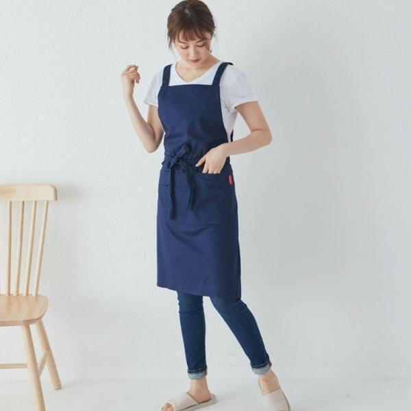 エプロン おしゃれ 保育士 H型 黒 ワークエプロン かわいい レディース えぷろん かぶりエプロン 作業用 |  | 09