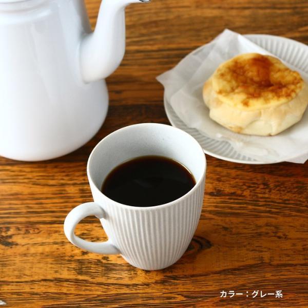 マグカップ コーヒーカップ おしゃれ ティーカップ 陶器 美濃焼 食器 磁器 洋食器 食洗機対応 電子レンジ対応 キッチン雑貨 白 ベージュ グレー 300ml 日本製 |  | 03