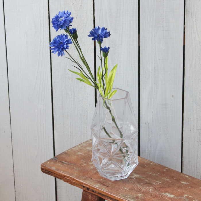 花瓶 おしゃれ ガラス 花びん フラワーベース 花器 レトロ アンティーク 高さcm 直径10ｃｍ 超人気の