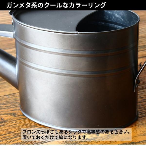 じょうろ ジョウロ ブリキ ジョーロ おしゃれ 水差し じょーろ ジョロ ブリキ製ジョウロ 水やり 金属製 1.8L |  | 02