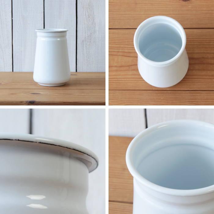 キッチンツールスタンド キッチン収納 キッチンツールホルダー 調理小道具立て ユーテンシルホルダー ホーロー 琺瑯 |  | 02