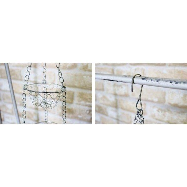 かご バスケット カゴ ワイヤーバスケット 収納カゴ 収納バスケット 収納ボックス 収納かご 吊り下げ ハンギング |  | 02