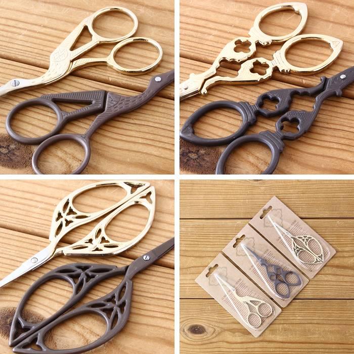 ハサミ はさみ コンパクト コンパクトハサミ ミニハサミ クラフトハサミ 手芸用ハサミ アンティーク 文房具 |  | 04