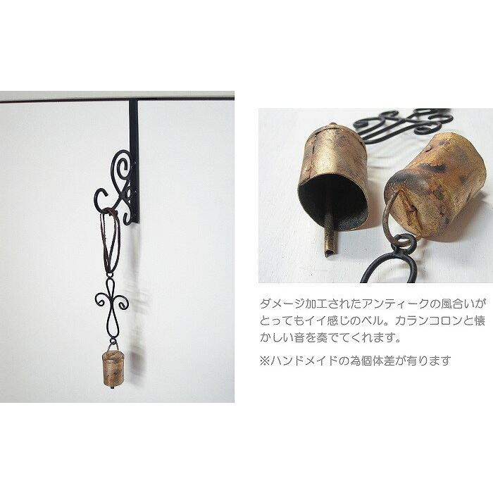 ドアベル  ドアチャイム アイアンベル カウベル ベル 玄関 飾り アンティーク ハンドメイド アイアン インテリア 雑貨 |  | 02