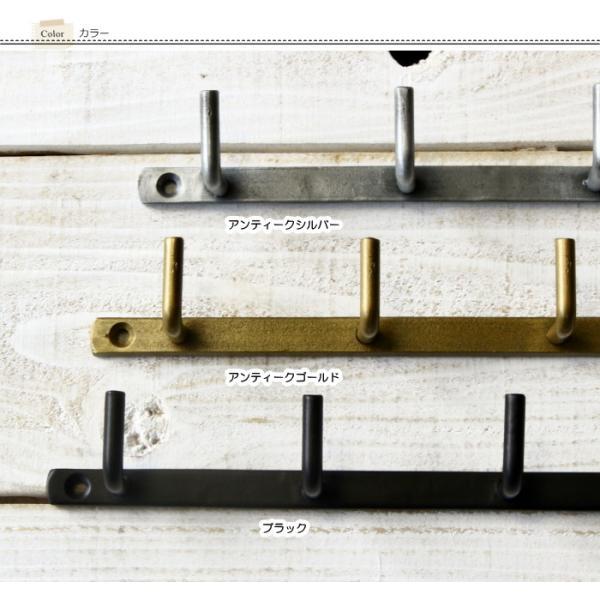 壁掛けフック 金具 アンティーク フック ウォールフック キーフック 壁掛け 壁フック アイアンフック 玄関 5連 |  | 04