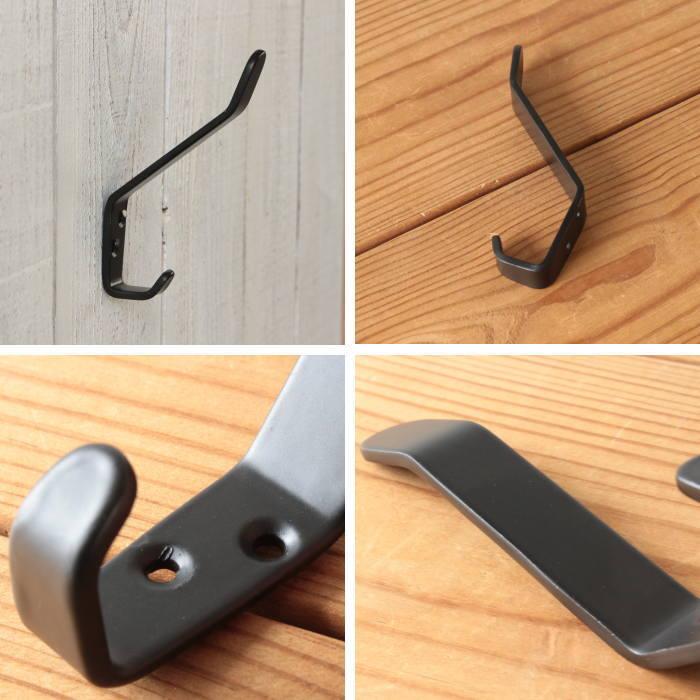 壁掛けフック 金具 アンティーク ウォールフック 壁掛け 壁フック アイアンフック 玄関 ハンガーフック |  | 04