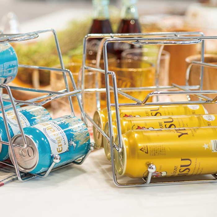 缶収納 缶収納ラック 缶収納ストッカー 缶ケース 冷蔵庫 カンディスペンサー 500ml缶専用 収納ラック キッチン収納 キッチンラック 便利グッズ |  | 01
