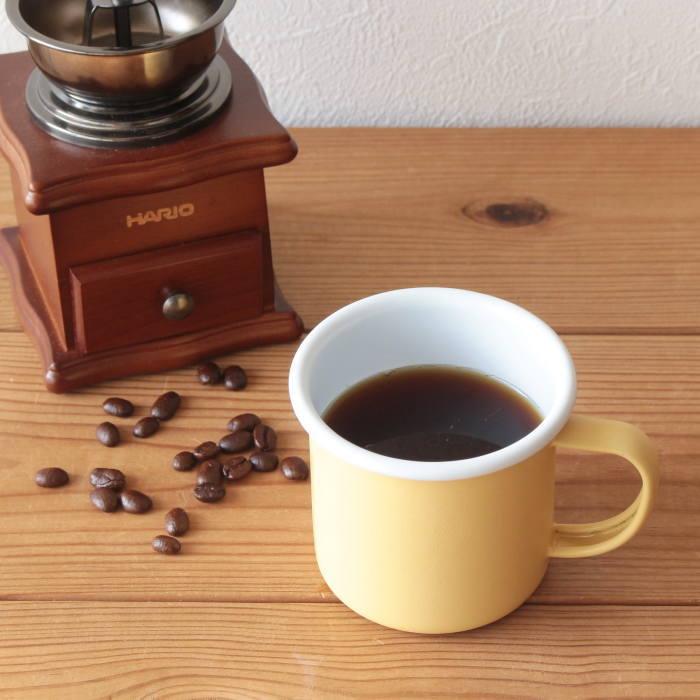 ホーロー マグカップ コーヒーカップ 琺瑯 おしゃれ 食器マグカップ ホーローマグカップ 400ml |  | 02