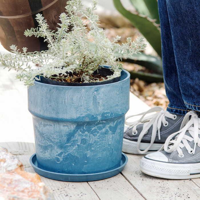 鉢 プランター おしゃれ ポット 植木鉢 プランツポット Mサイズ 受け皿付き ガーデニング グリーンインテリア ナチュラル 丸 9色 雑貨 生活雑貨 Willdo 通販 Yahoo ショッピング