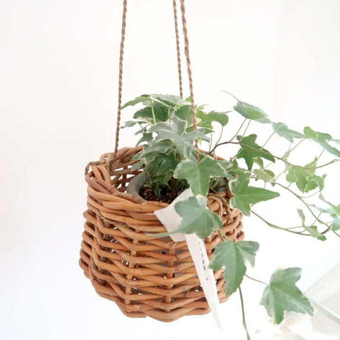 鉢カバー かご プランターカバー ハンギングプランター おしゃれ