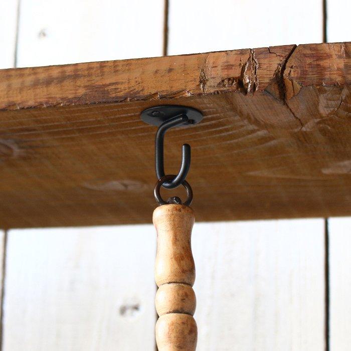 フック 金具 アンティーク キーフック アイアンフック ハンギング