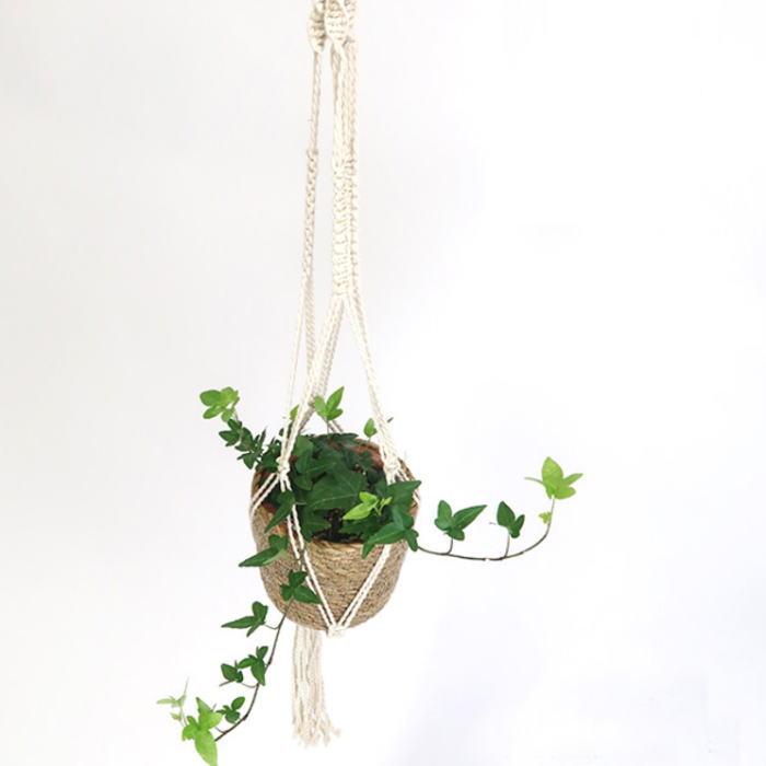 ハンギングプランター 植木鉢 マクラメ ガーデニング用品 プランター