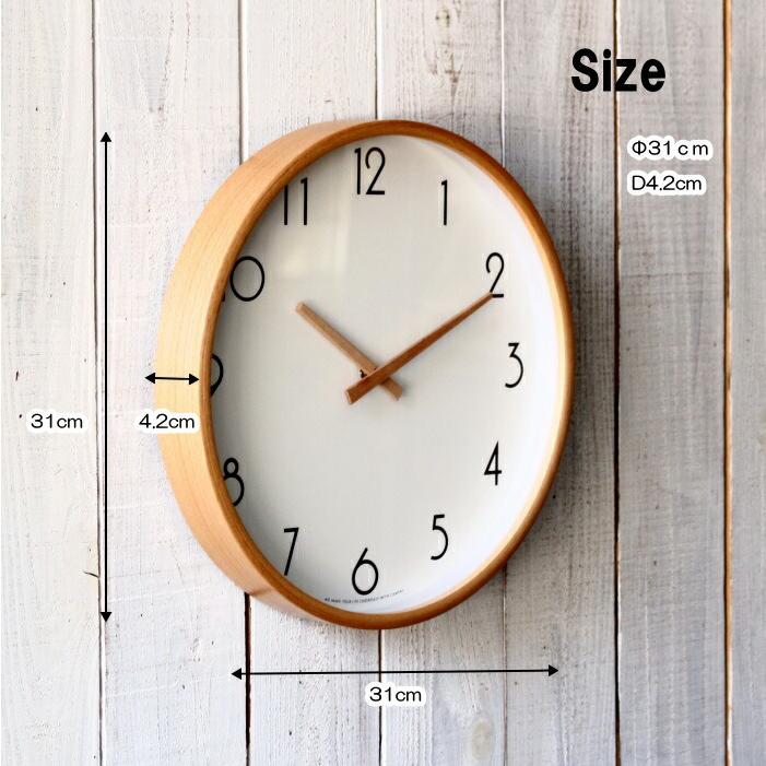 壁掛け時計 おしゃれ 掛け時計 非電波時計 静音 オシャレ 時計 北欧 ウォールクロック リビング |  | 04