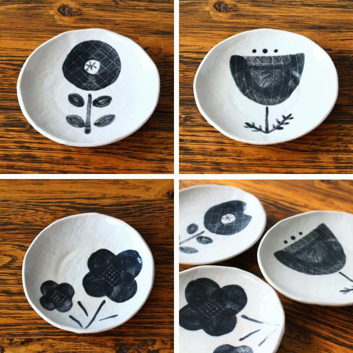 皿 豆皿 小皿 お皿 おしゃれ プレート皿 取り皿 醤油皿 11cm 和食器 日本製 瀬戸焼 |  | 02