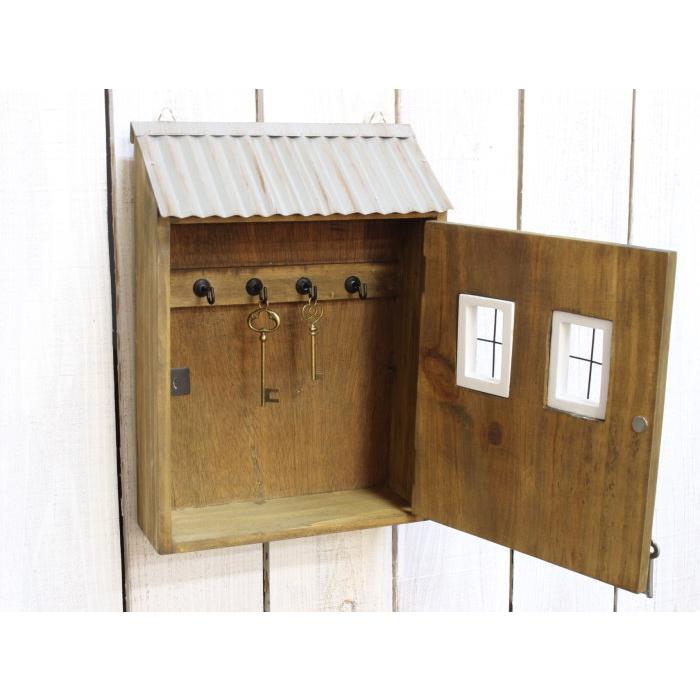 キーボックス 壁掛け 壁掛けフック ウォールフック キーフック 鍵ボックス キーボックス木製 玄関 |  | 01