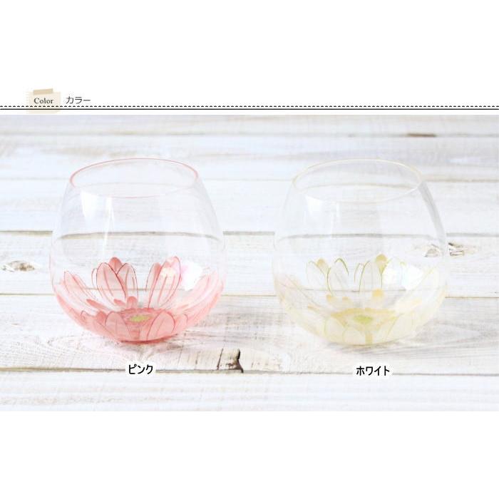 グラス コップ ロックグラス ウイスキーグラス 焼酎グラス ガラスコップ タンブラー 食器 おしゃれ ゆらゆらグラス ガラス 花 495ml ガーベラ |  | 03