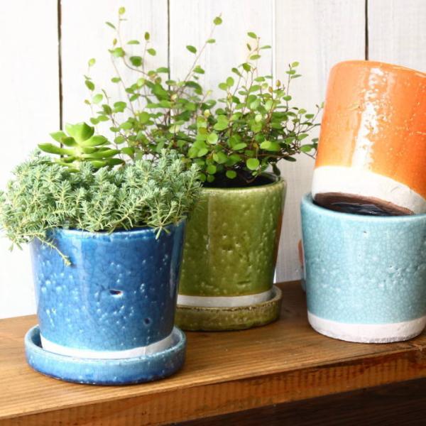 植木鉢 おしゃれ 陶器 鉢 ガーデニング用品 プランター 陶器鉢