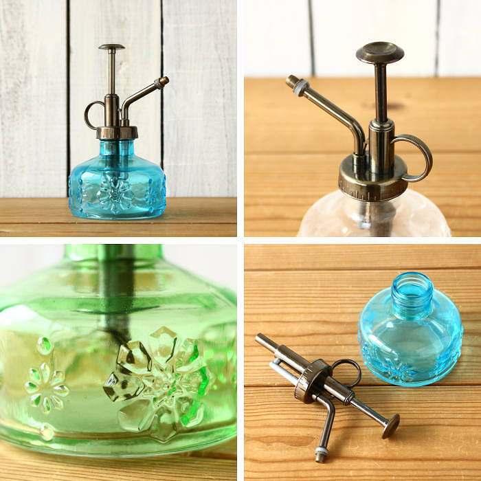 霧吹き おしゃれ 霧吹きスプレー 観葉植物 スプレーボトル 園芸 スプレイヤー 植物 グラススプレー ガラス スプレー 水やり アンティーク レトロ ガーデニング |  | 02